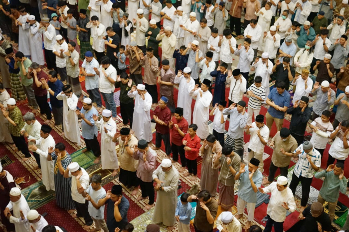 Suasana Salat Idul Adha  di Masjid Raya Bogor tahun 2025. 
