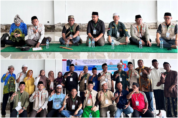 Momen berlangsungnya Qurban Nasional yang diinisiasi oleh ICMI Bogor.