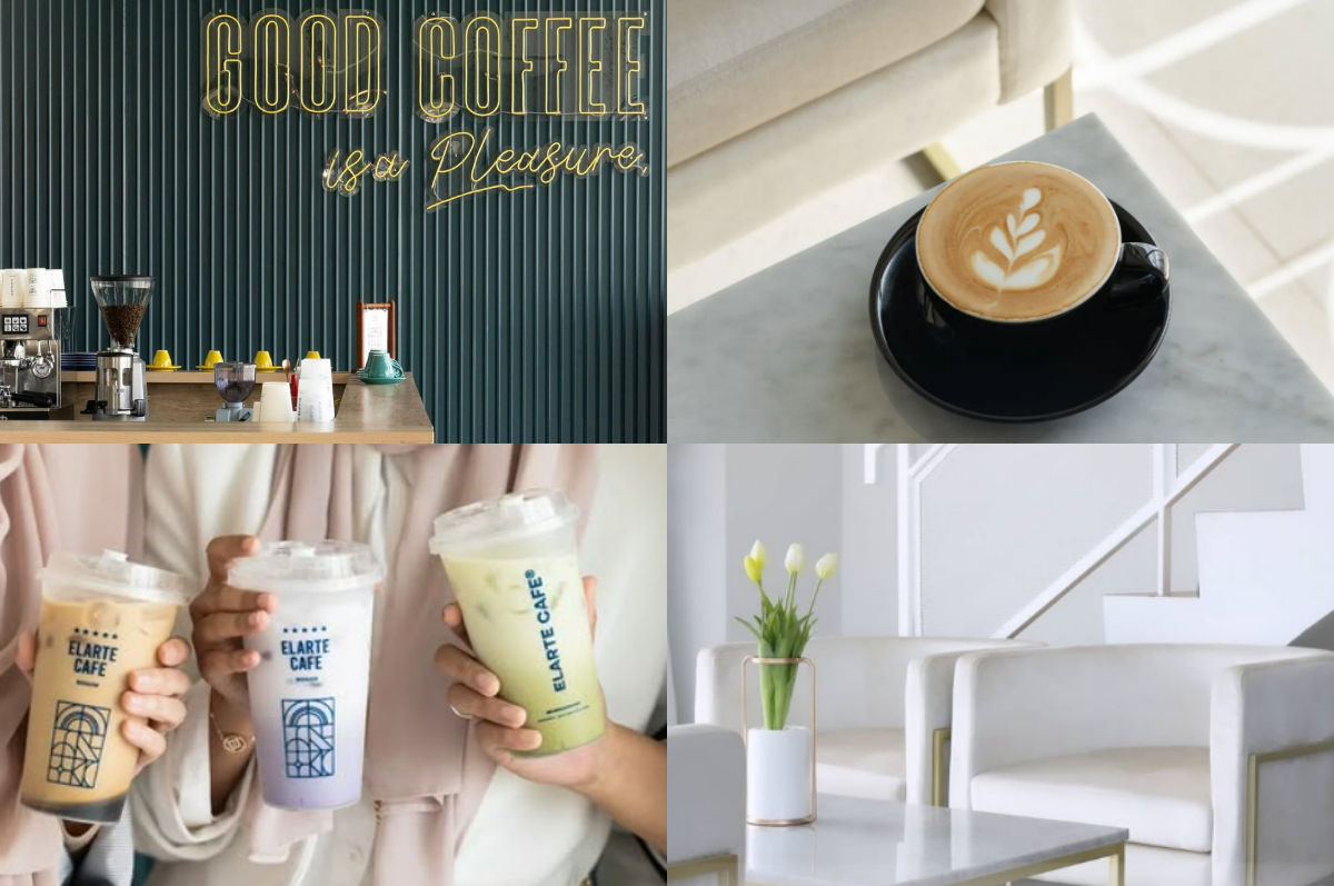 Elarte Cafe, kafe estetik di Bogor.
