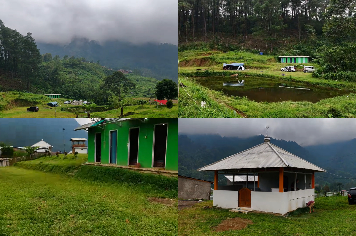 Telaga Gemilang Sampeuran, rekomendasi tempat camping di Bogor.