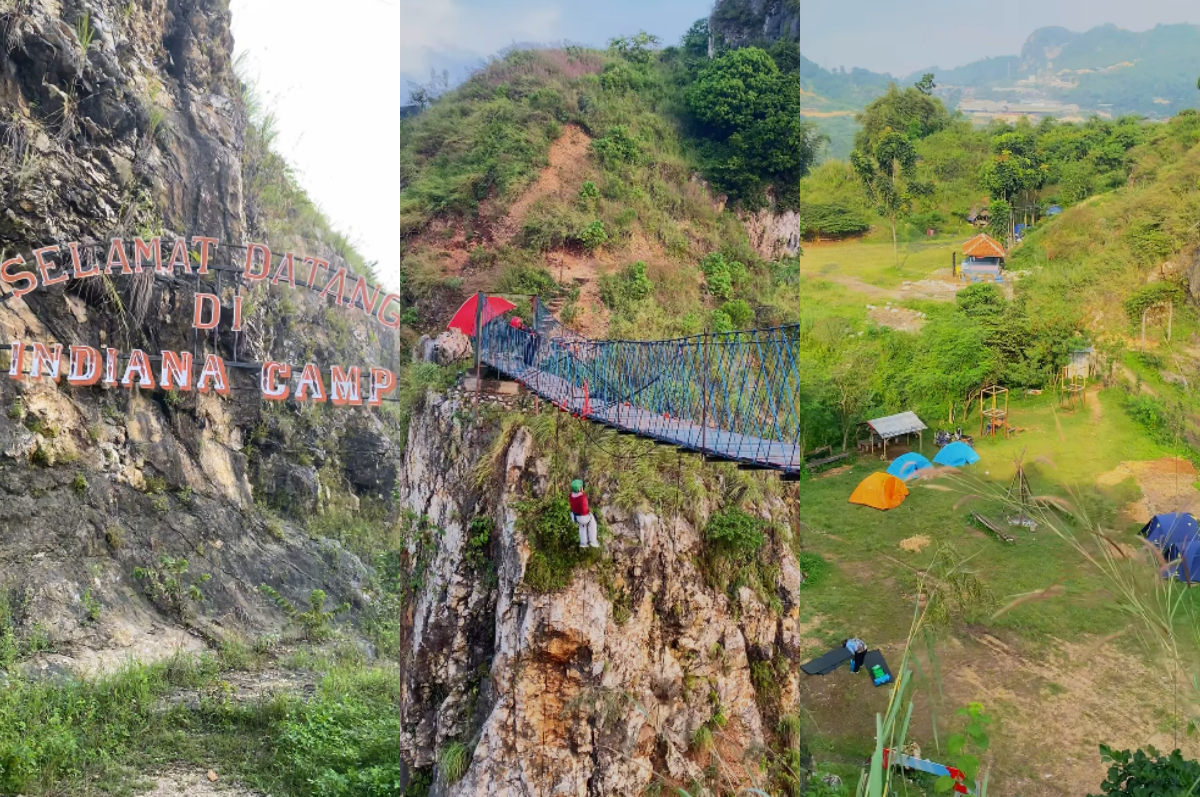 Serunya liburan di Indiana Camp, Bandung.