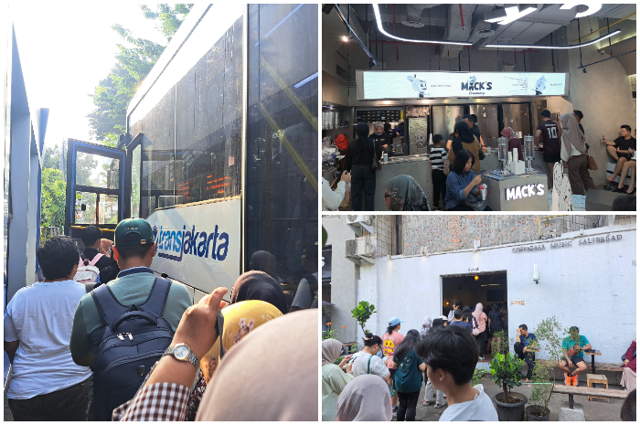 Sejumlah pusat kuliner di kawasan Blok M yang bisa dikunjungi dengan TransJabodetabek dari Bogor.