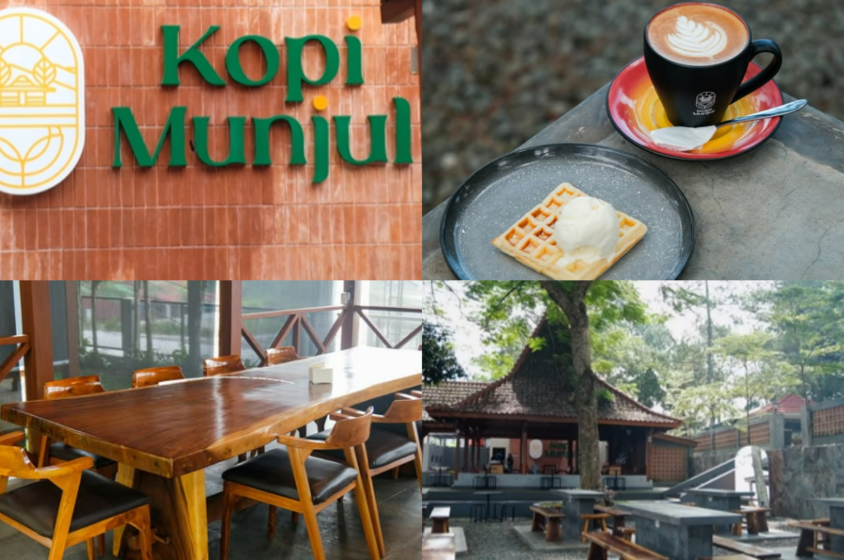 Kopi Munjul Resto and Cafe, tempat nongkrong di Bogor yang cozy.