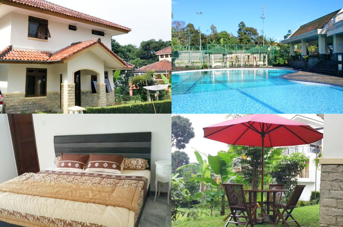 Fasilitas lengkap di Villa Sabrina Bumi Ciherang.