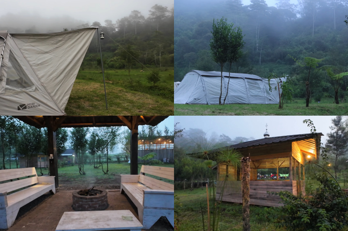 Camping keluarga seru di Forest Hill Kutanangka.