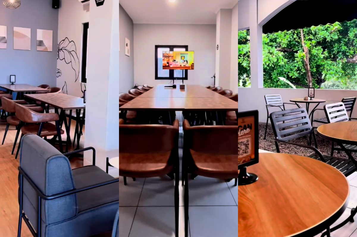 Tempat nyaman Raindevu Coffee and Eatery.