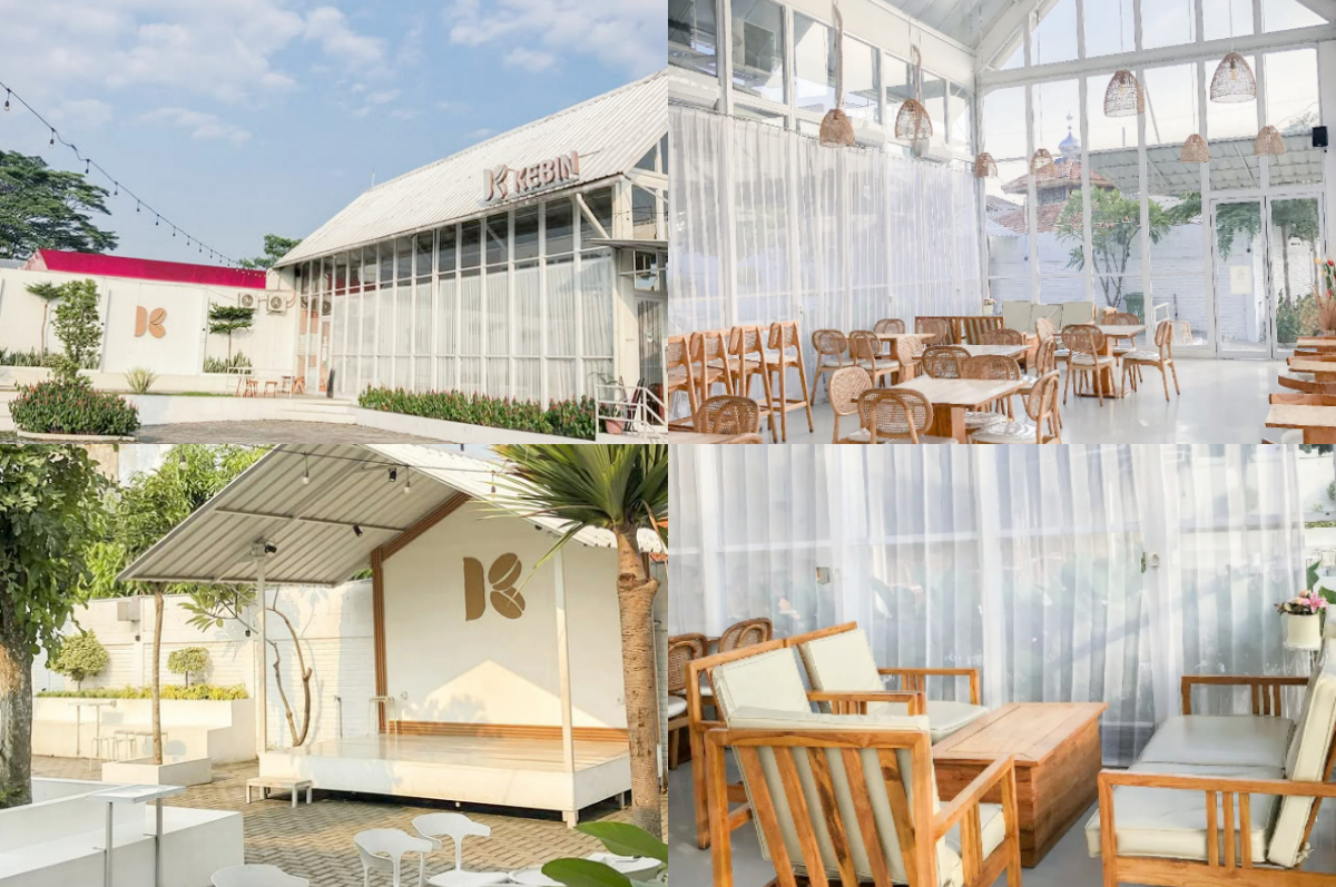 Tempat ngopi asik di Kebin Coffee and Eatery, Bogor.