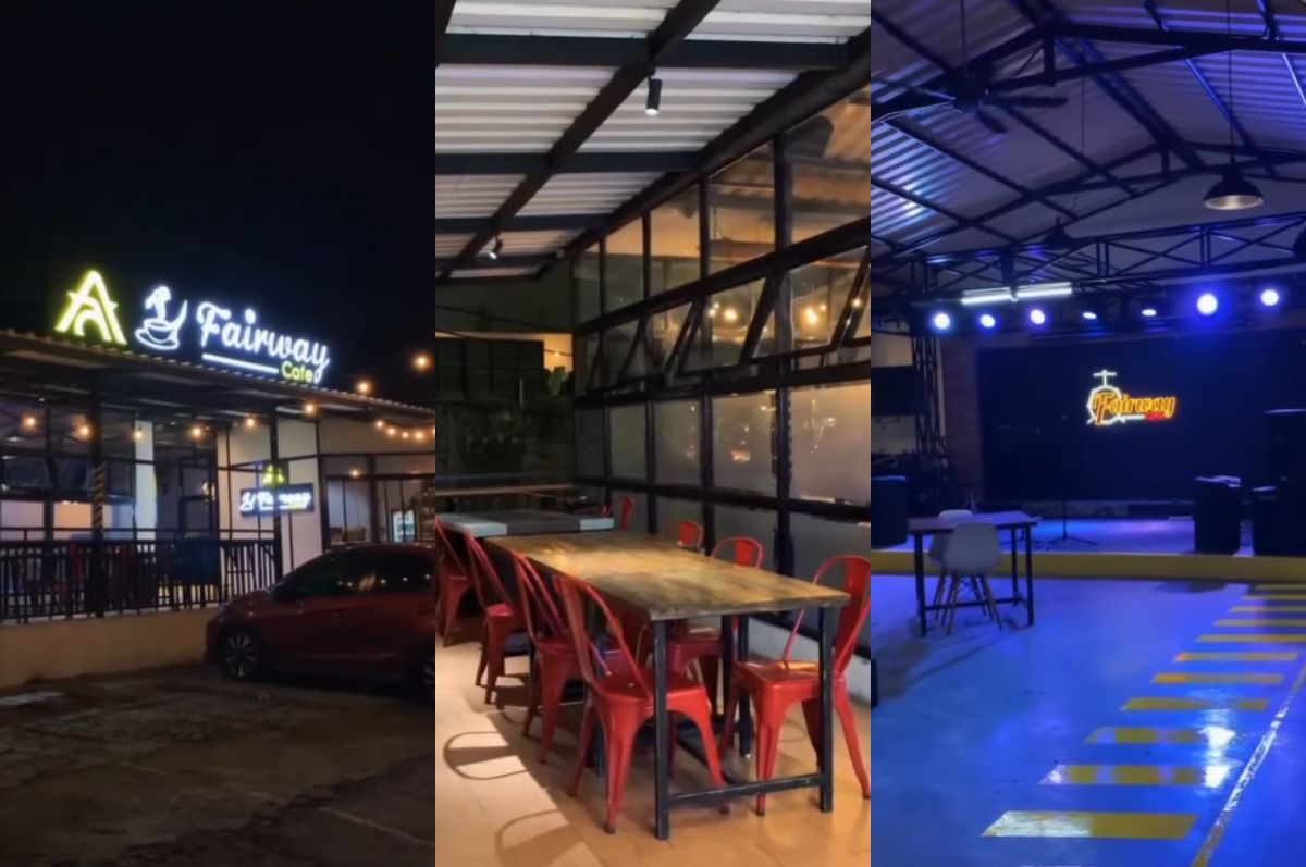 Tempat nongkrong asik di Bogor dengan live music, kamu wajib ke Fairway Cafe.