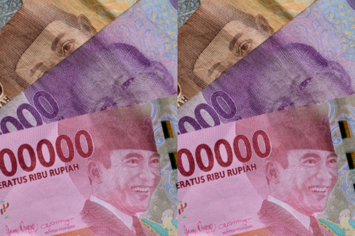 Ilustrasi uang pencairan bansos