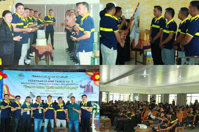 Suasana perayaan HUT ke-1 Omlafa Bogor