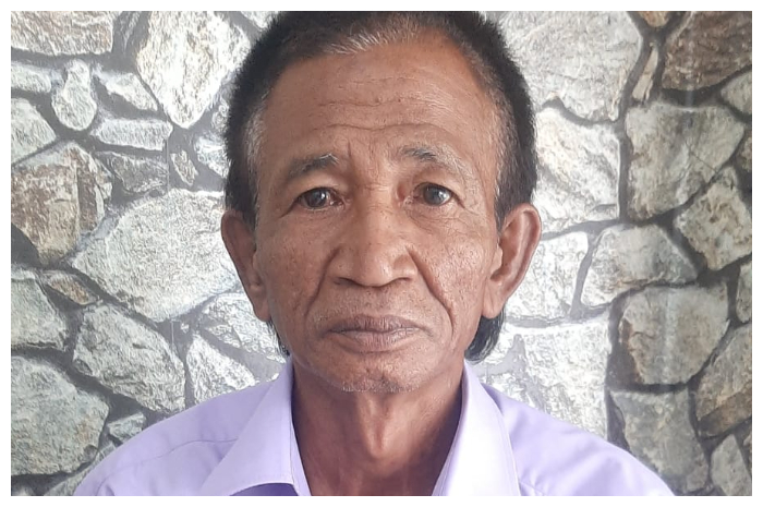 Agus bin Yusup, warga Desa Cimanggis, Kecamatan Bojong Gede, Kabupaten Bogor.