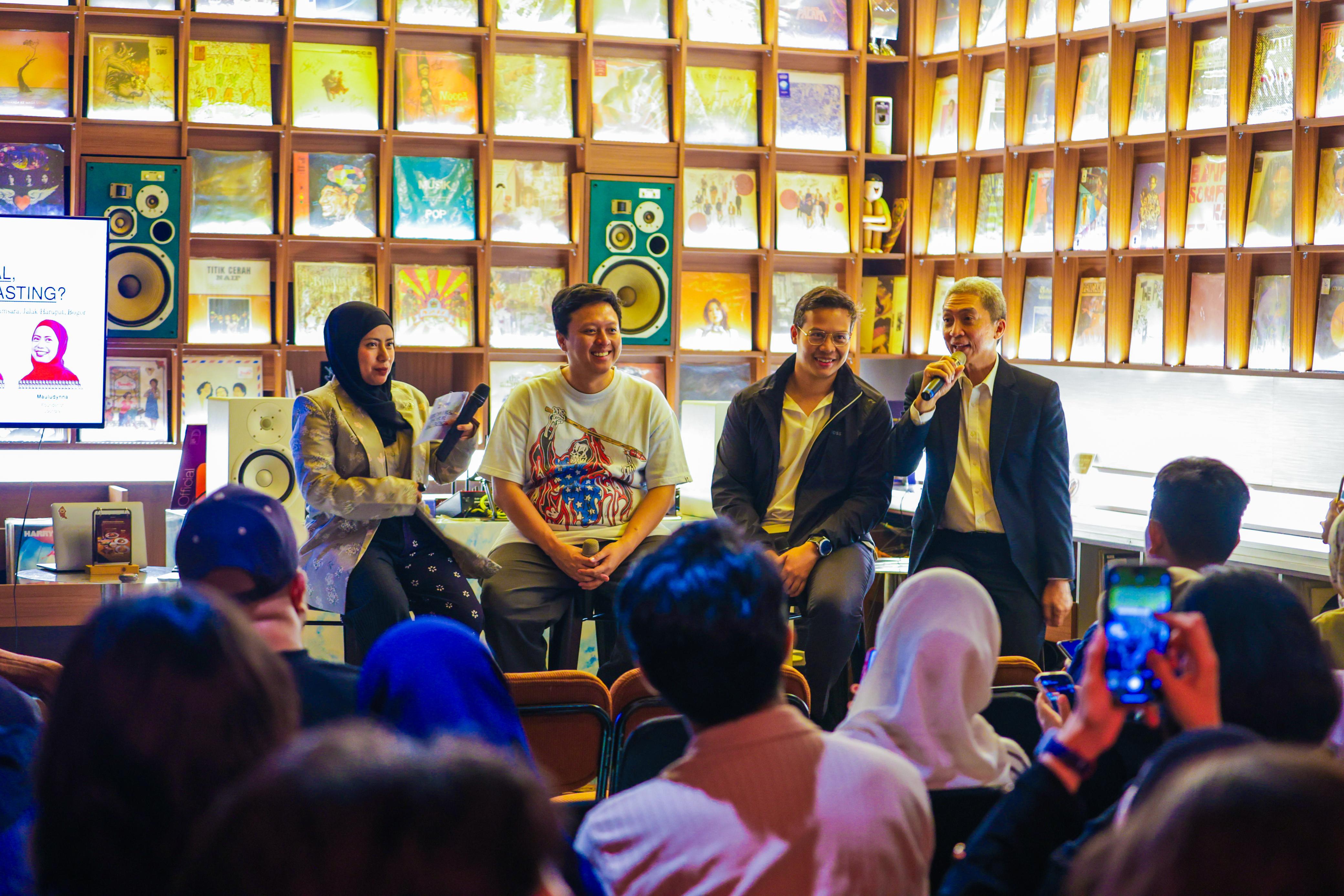 Wali Kota Bogor, Dedie A Rachim saat menghadiri diskusi lintas sektor bertajuk iDEA Friends.