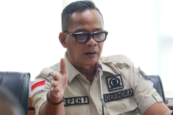 Anggota DPRD Kota Bogor yang juga politisi Partai Gerindra Pepen Firdaus.
