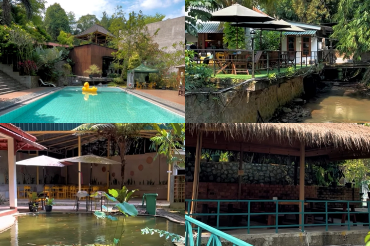 Teras Leuweung Awi, restoran keluarga di Bogor yang sangat rekomend untuk dikunjungi.