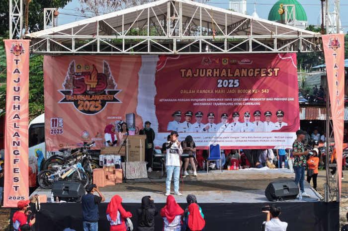 Suasana TajurhalangFest 2025 di Kabupaten Bogor.
