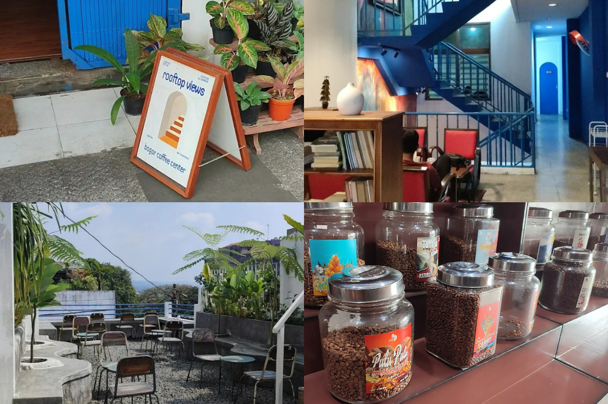 Rekomendasi kafe cozy di Bogor, kamu wajib banget mampir ke Bogor Coffee Center.