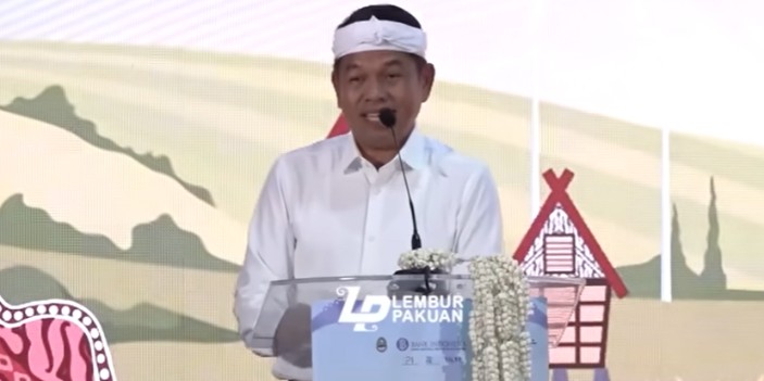 Gubernur Jawa Barat Dedi Mulyadi mengungkapkan prinsip ekonomi orang sunda
