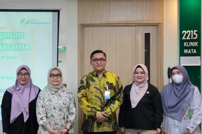 BPJS Ketenagakerjaan Bogor Cileungsi mejalin kerja sama dengan RS Hermina Mekarsari.