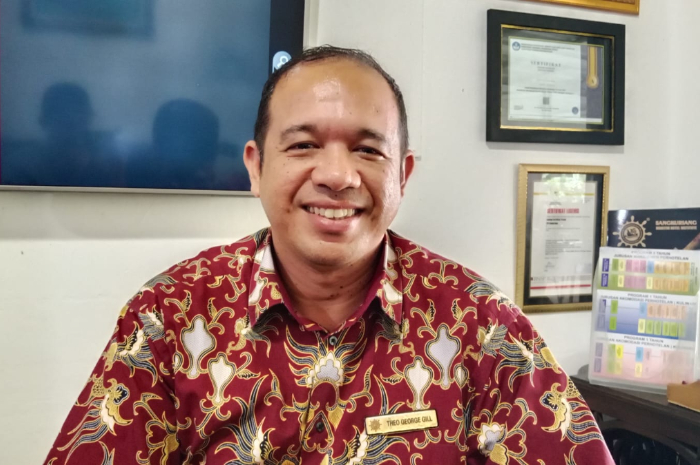 Ketua Pengcab PBVSI Kota Bogor, Theo George Gill.