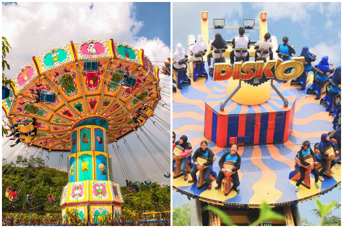 Salah satu wahana di JungleLand Adventure Theme Sentul Bogor