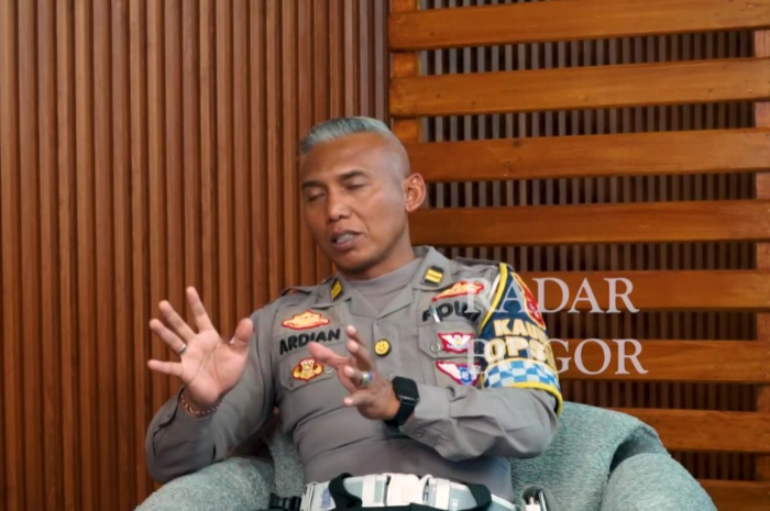 KBO Satlantas Polres Bogor, Iptu Ardian Novianto