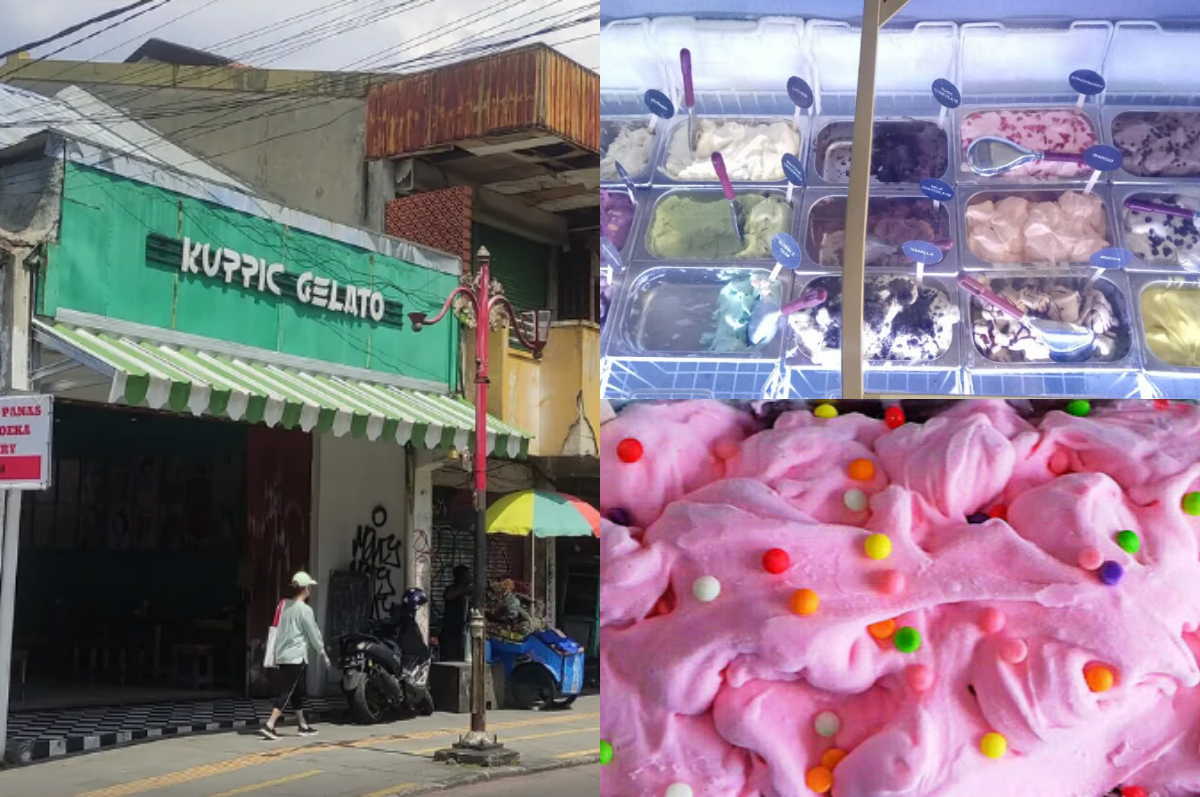 Kuliner manis paling hits di Bogor, Kuppic Gelato.
