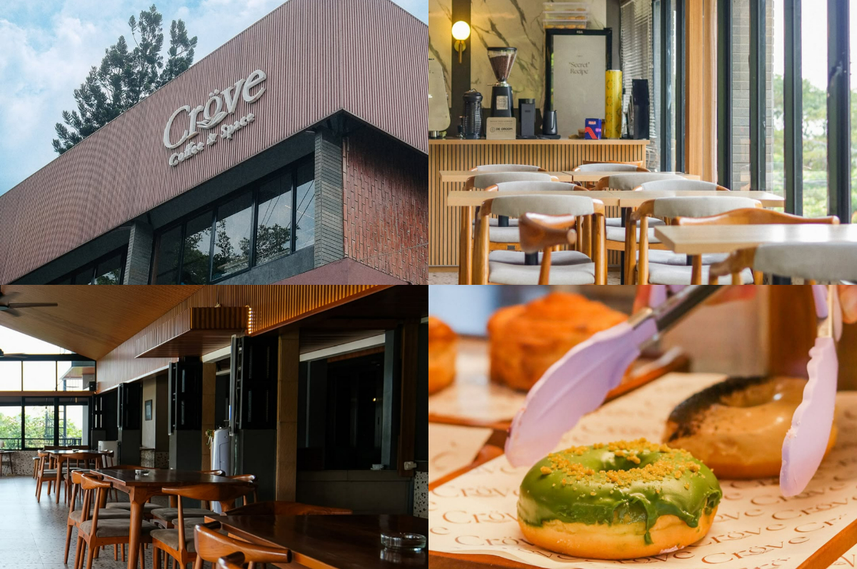 Kafe asik untuk WFC di Bogor, kamu wajib mampir ke Crove Coffee and Space.