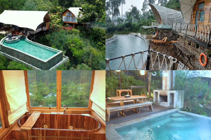 Glamping Legok Kondang Lodge di Ciwidey Bandung