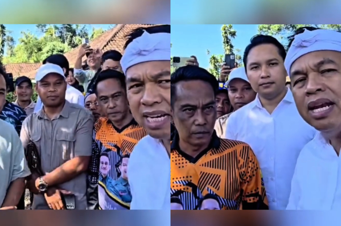 Gubernur Jawa Barat Dedi Mulyadi didampingi Bupati Cianjur Mohammad Wahyu Ferdian mendengar keluhan warga soal bencana banjir dan longsor.