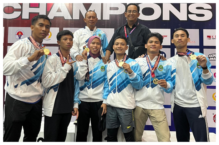 Enam atlet Hapkido Kota Bogor berhasil meraih emas dalam kejuaraan South Hapkido Championship tingkat Asia yang digelar di Yogyakarta.