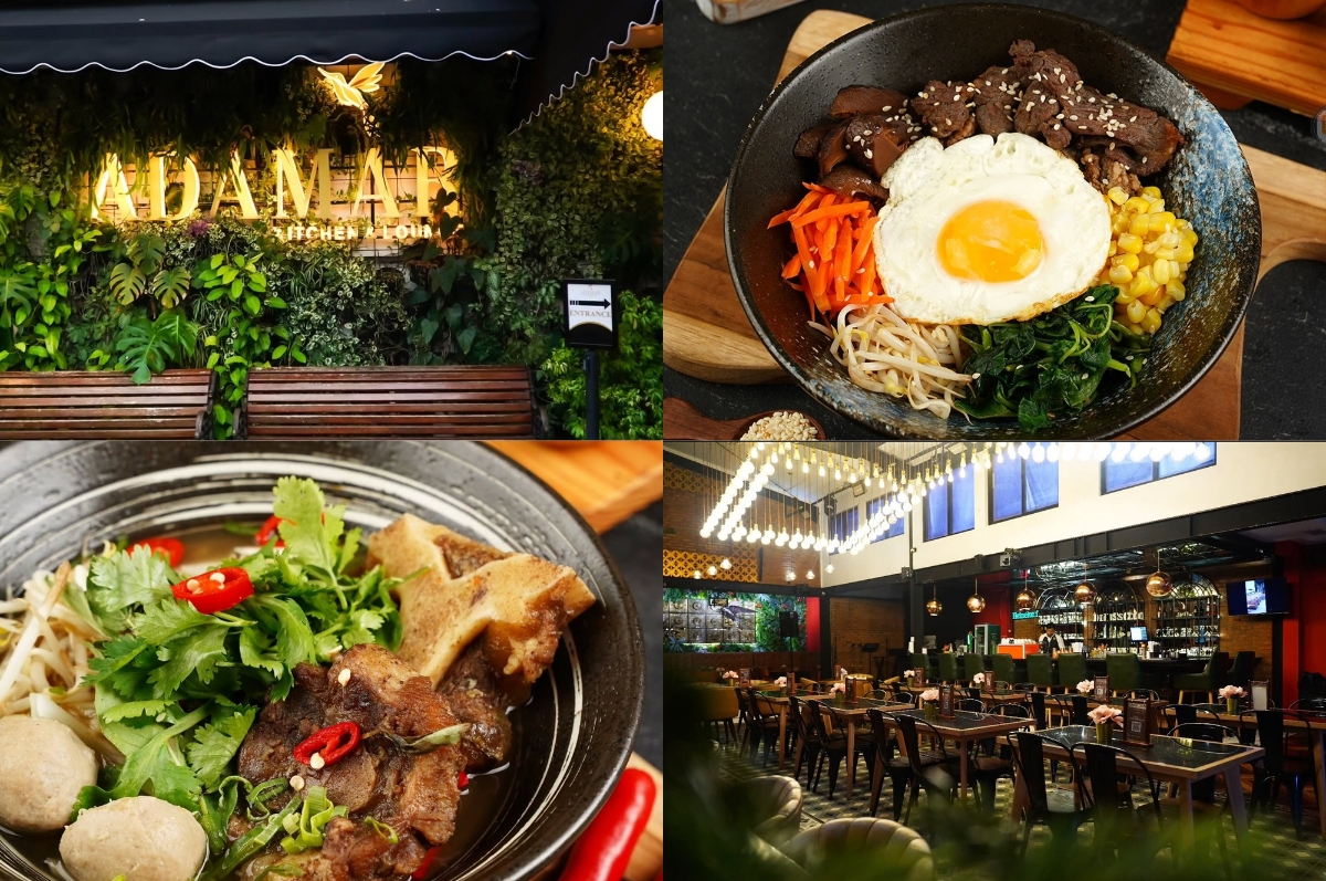 Nongki malam paling asik di Adamar Kitchen and Lounge.