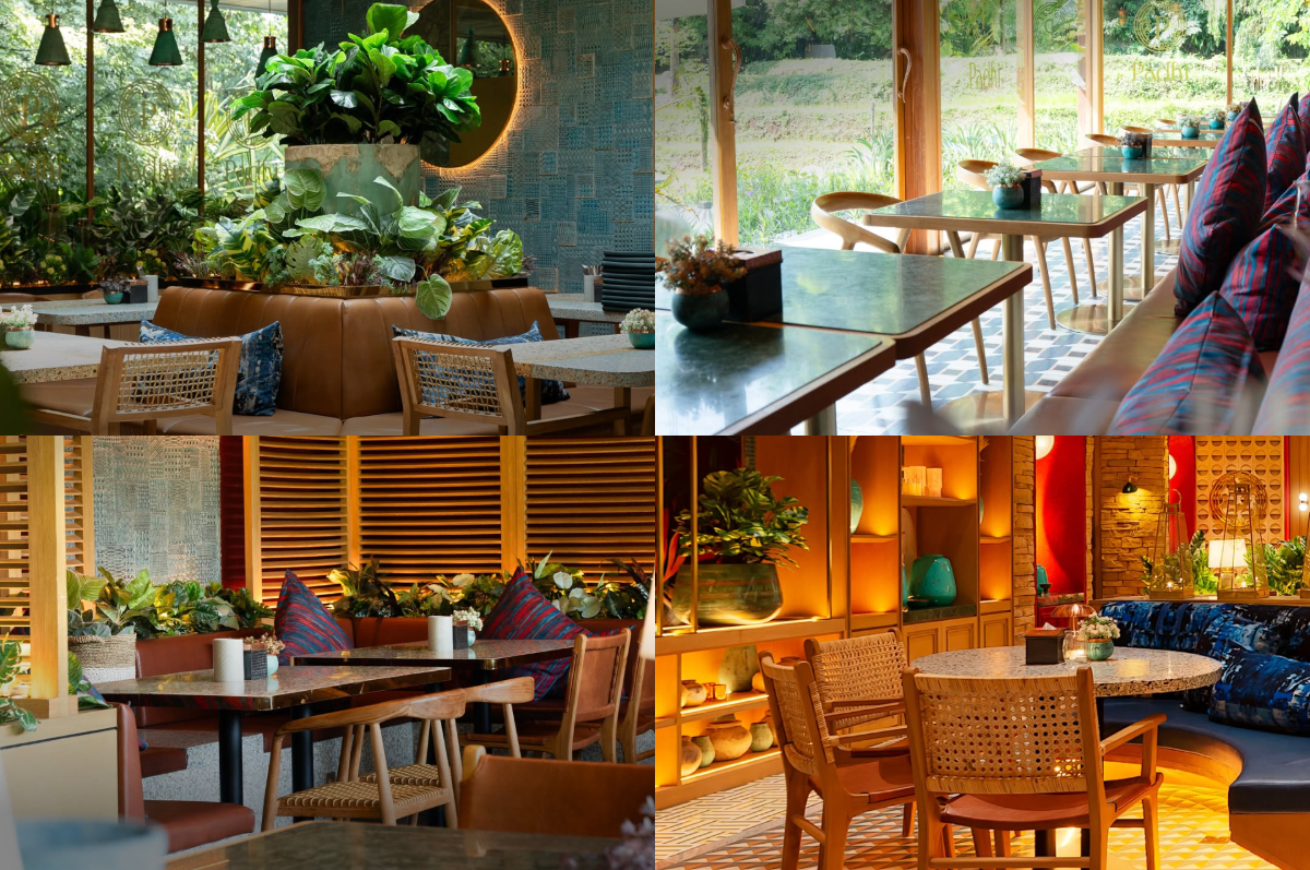 Restoran cantik di Padhi Resto, tempatnya cozy abis.