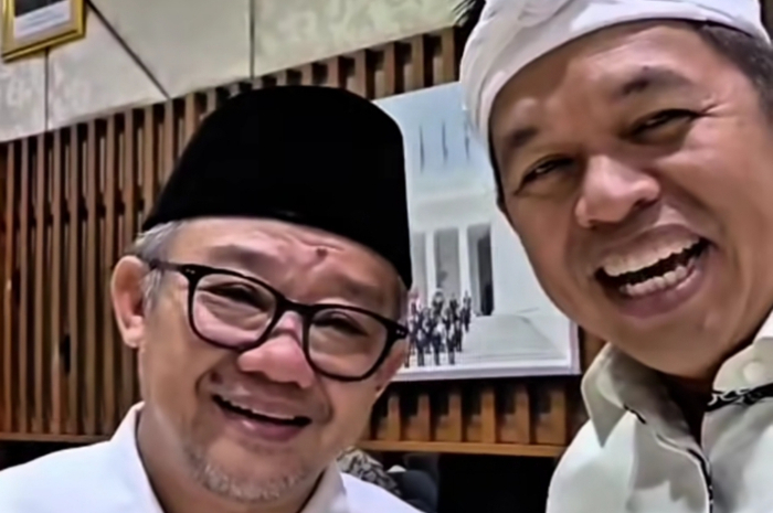 Gubernur Jawa Barat Dedi Mulyadi bertemu dengan Mendikdasmen Abdul Mu