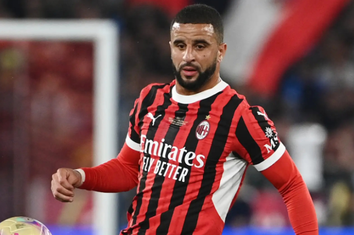 Kyle Walker saat masih berseragam AC Milan.
