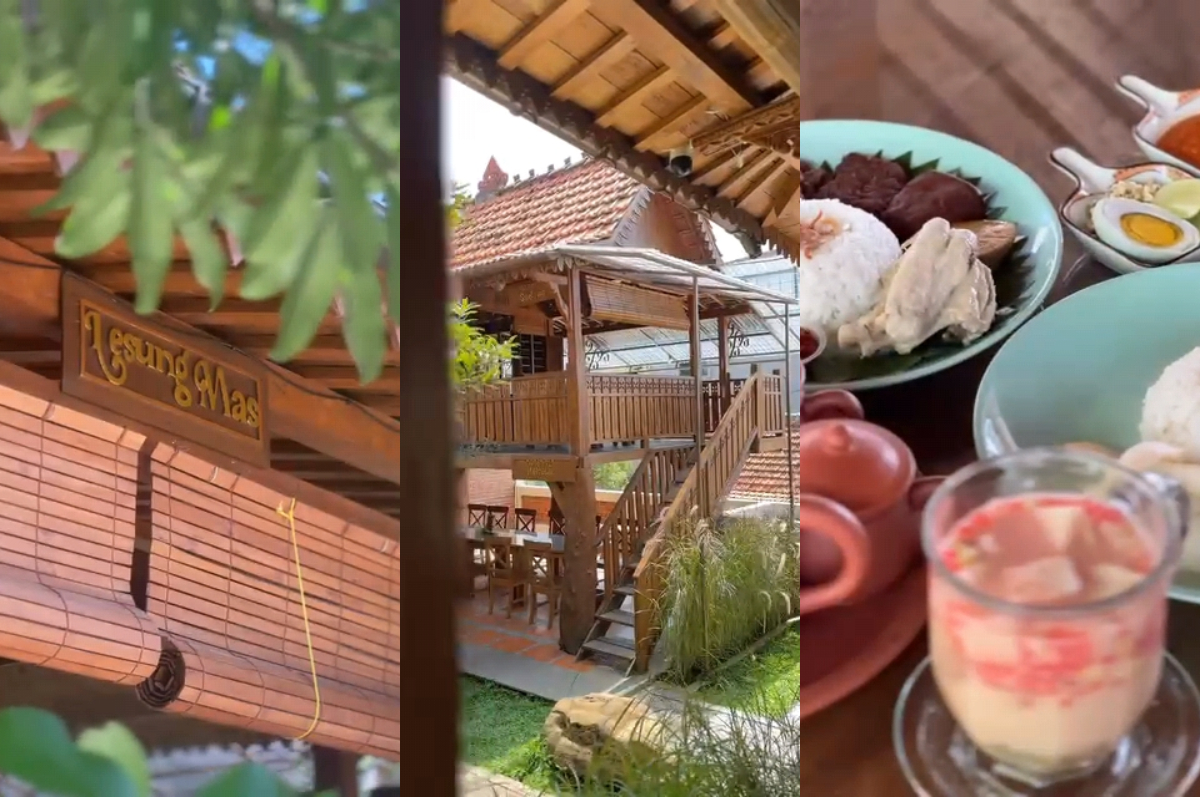 Resto Lesung Mas, rekomendasi restoran keluarga di Bogor.