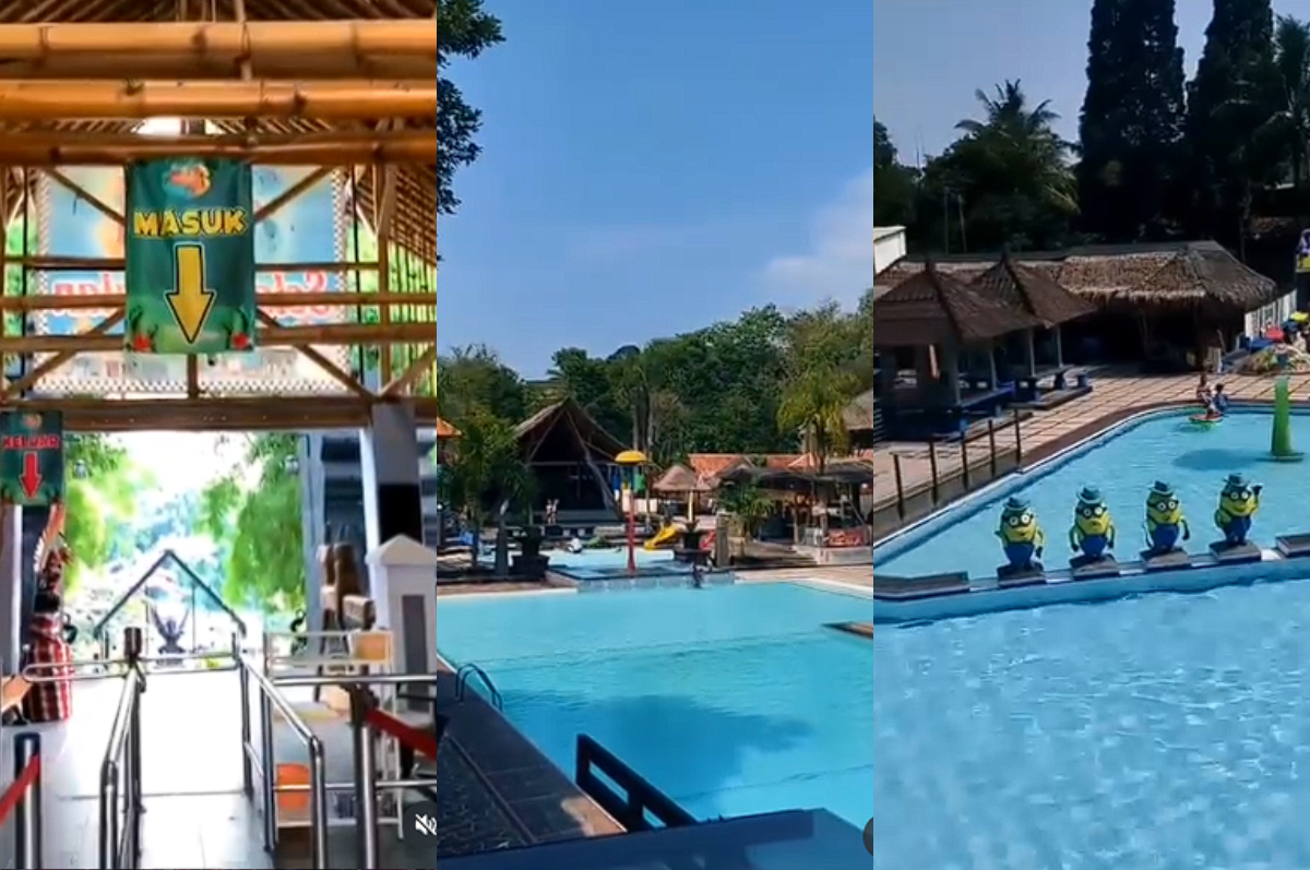 Wisata Tirtania Waterpark, favoritnya warga Bogor.