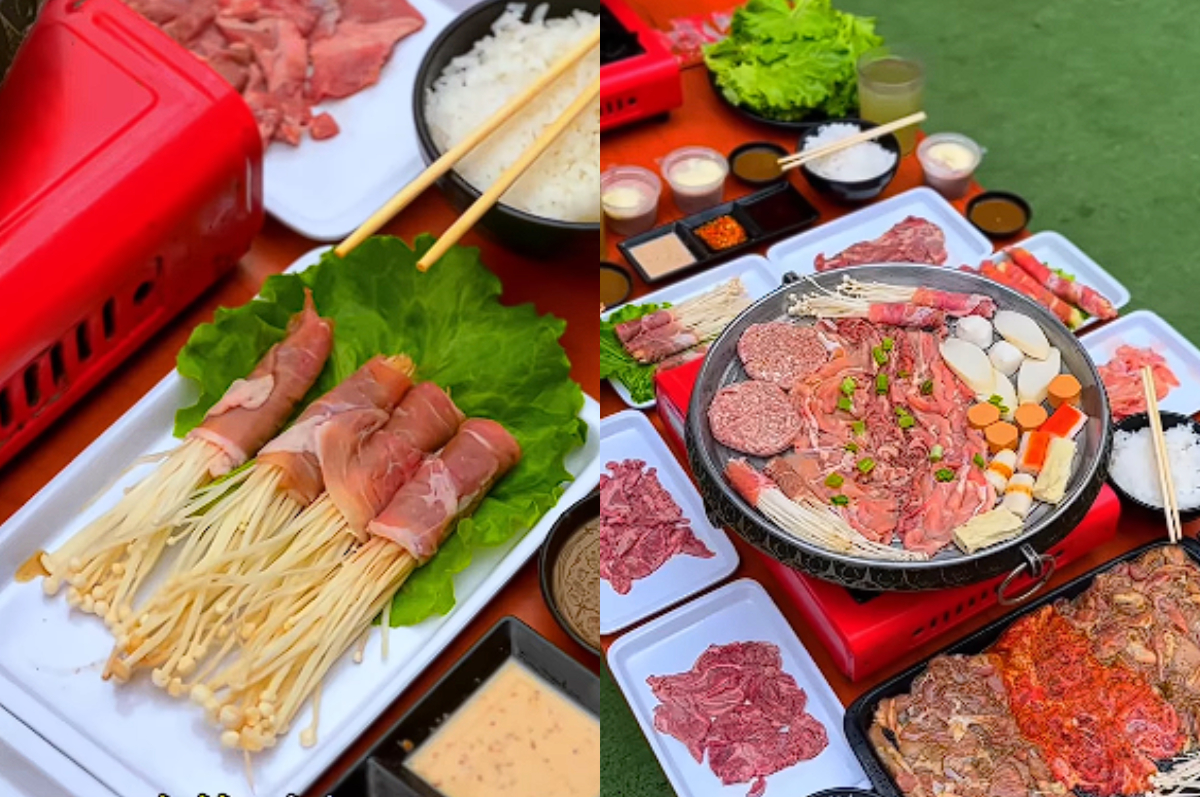 Ngegrill asik di Olu Grill House Pandu Raya.