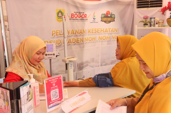 Layanan kesehatan gratis dari&nbsp;RSUD Raden Mohamad Noh Nur Leuwiliang Bogor.