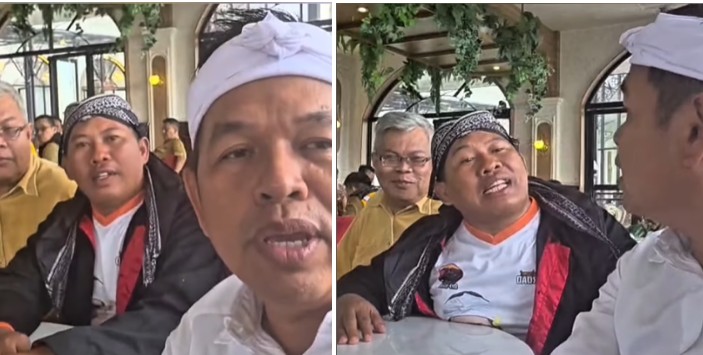 Seorang pria asal sukabumi mengaku menangis saat melihat video Gubernur Jawa Barat Dedi Mulyadi