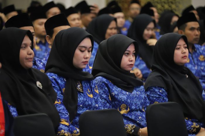 Pelantikan PPPK tahap 1 Kementerian Agama.&nbsp;