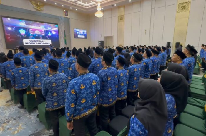 Ilustrasi: Suasana pelantikan PPPK beberapa waktu lalu.