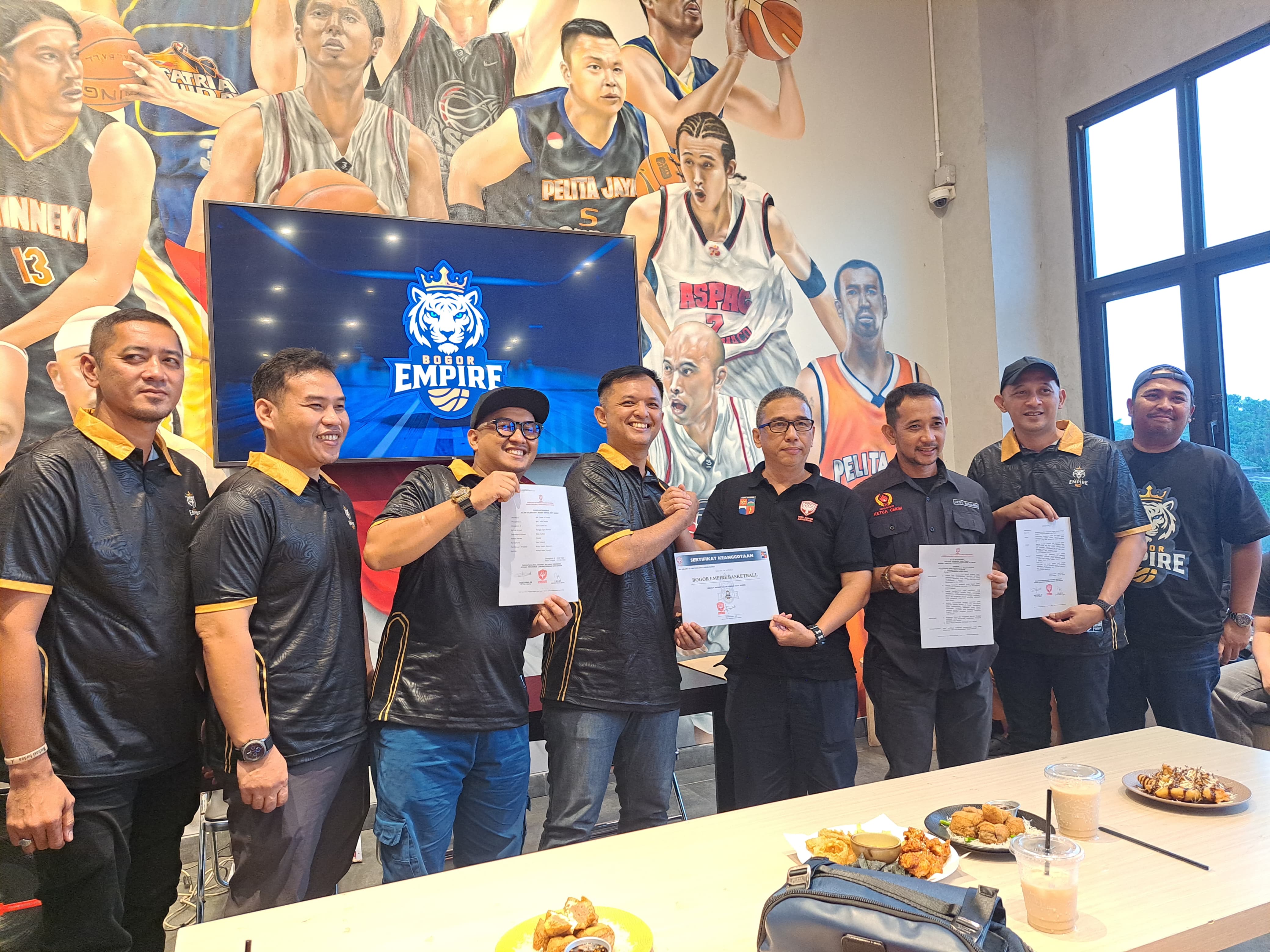 Launching Bogor Empire Basketball Club