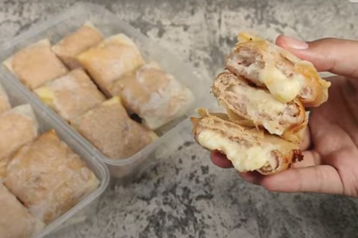Resep Dimsum Goreng Keju Lumer&nbsp;dari kanal YouTube Wais Alqorni