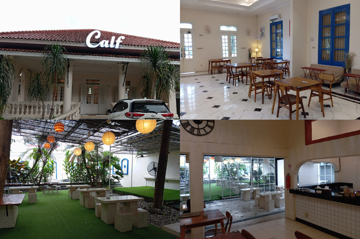 Kopi Calf Signature asik banget jadi tempat nugas.