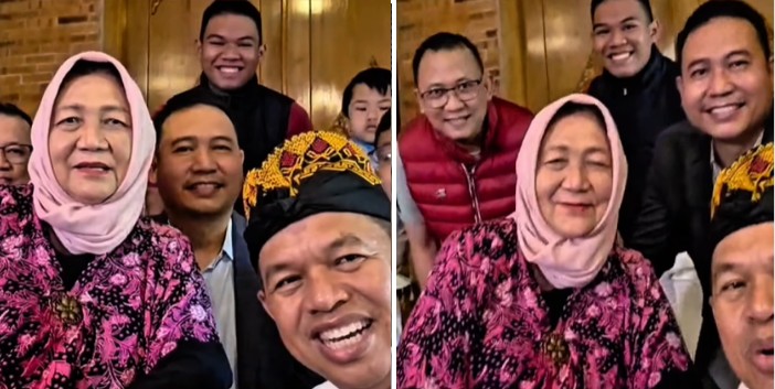 Satu keluarga berprofesi dokter asal Jawa Timur liburan khusus menemui Gubernur Jawa Barat Dedi Mulyadi