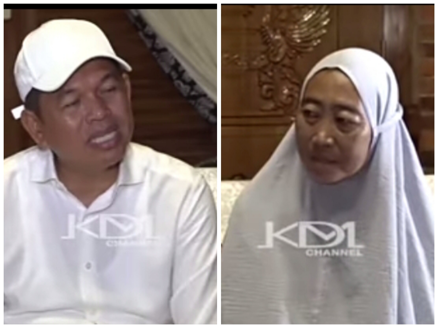 Gubernur Jawa Barat Dedi Mulyadi saat menemui ibu asal Bekasi.