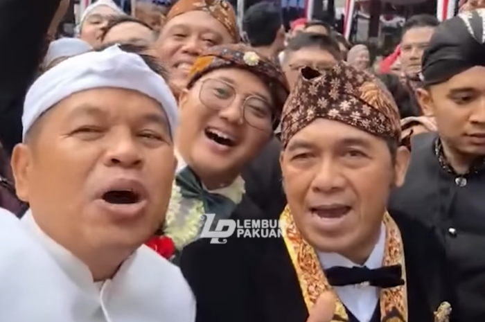 Gubernur Jawa Barat Dedi Mulyadi memberi pesan bijak pada suporter