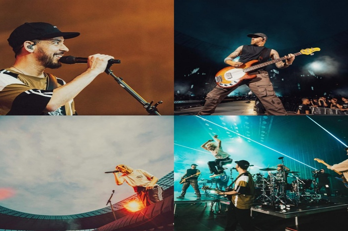 Linkin Park Saat Tampil Dalam Acara Konser Perdana di Kota Berlin, Jerman