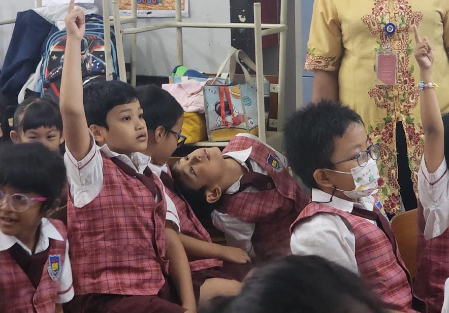 Kegiatan Sosialisasi Edukasi Gerakan Makan Sehat yang diselenggarakan Dinkes Kota Bogor.