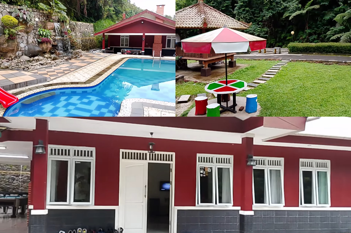 Villa Puri Indah 2, rekomendasi penginapan untuk rombongan di Puncak, Bogor.